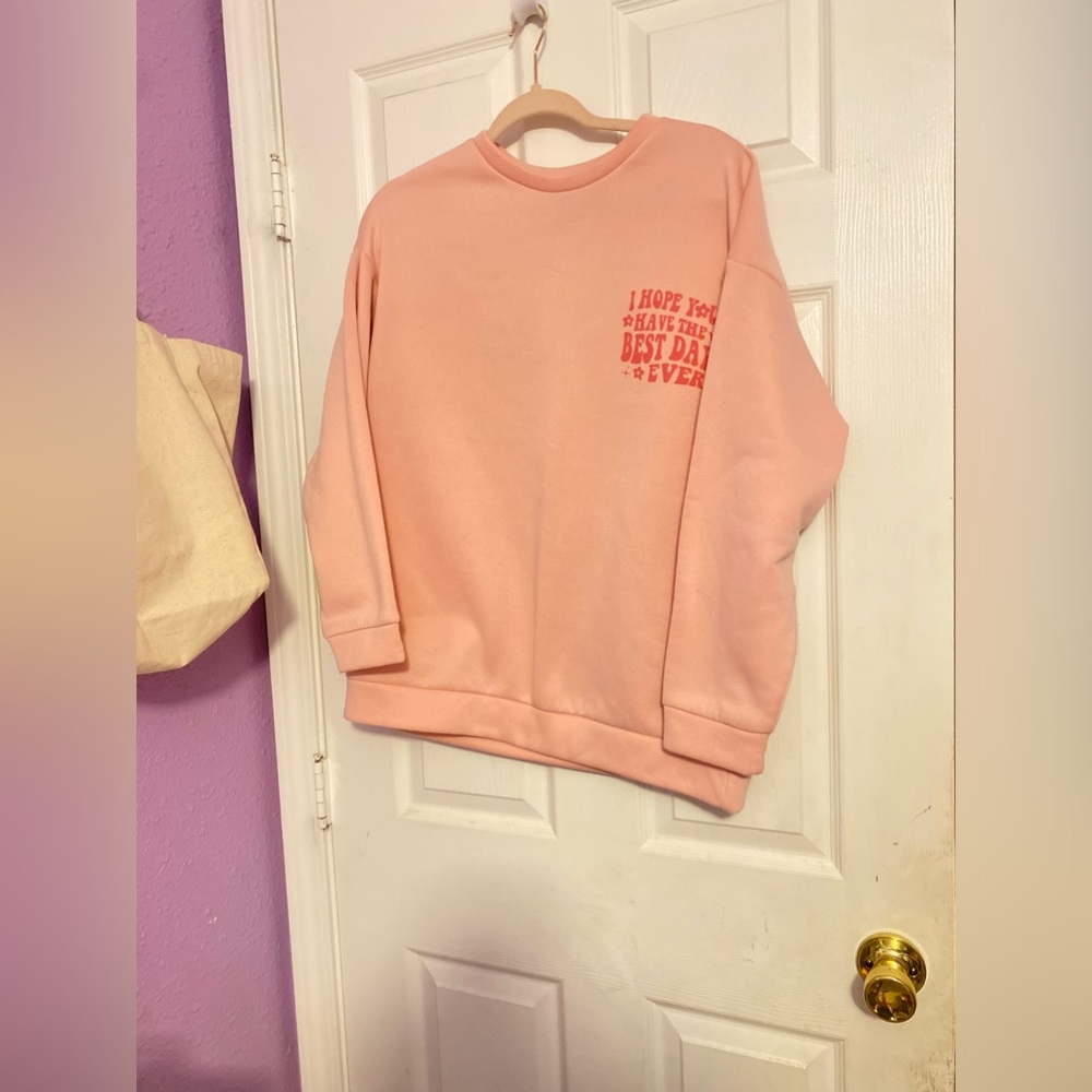 Pink Crew neck